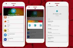 List My Apps ( Sorted By Name , Sorted by Size) Screenshot 0