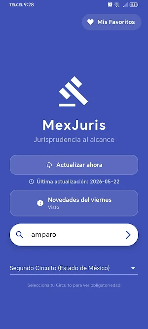MexJuris Screenshot 0