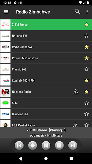 RADIO ZIMBABWE : Online Zimbabwean radios Screenshot 1