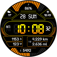 DIGI SERONTA URX67 Watch face