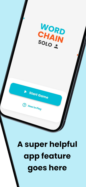 Word Chain Solo: Word Puzzle Screenshot 1