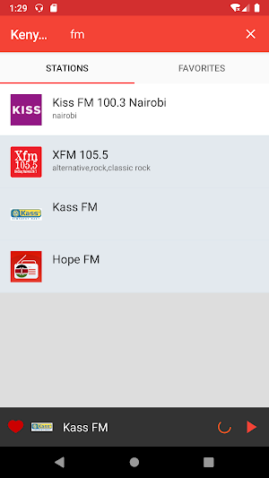 Kenya Radio Station Screenshot 3