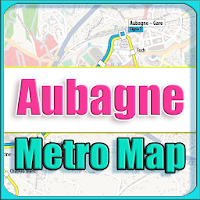 Aubagne Metro Map Offline