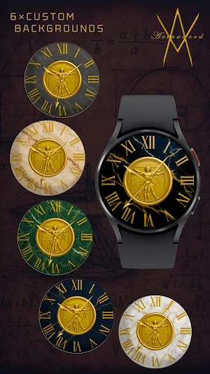 Roman Da Vinci Watch Face Screenshot 3
