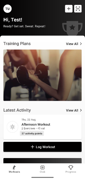 Netpulse EGYM App Screenshot 0