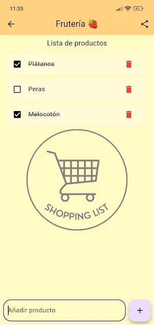 Lista de la compra Screenshot 1