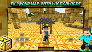 Lucky Block Craft Mod MCPE Screenshot 0