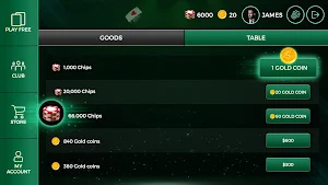 Wonga Club Poker Screenshot 3