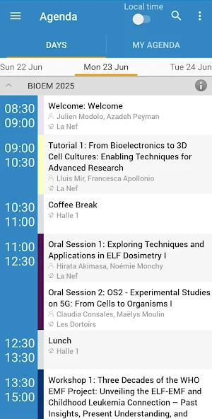BioEM 2025 Screenshot 0