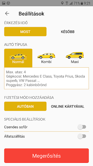 Sárga Taxi Screenshot 2