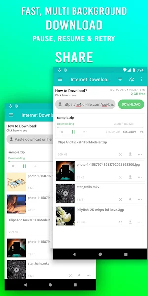 File Downloader - Download Video MP3 PDF Zip Image Screenshot 2