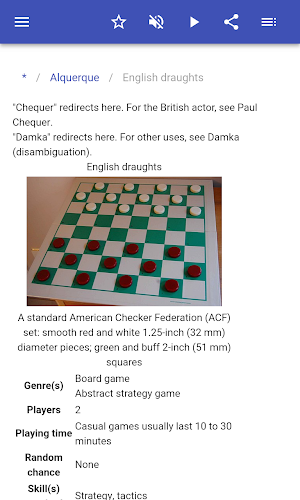 Draughts game Screenshot 2