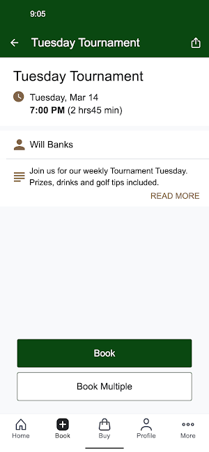 Playfair - Golf and Goods Screenshot 2