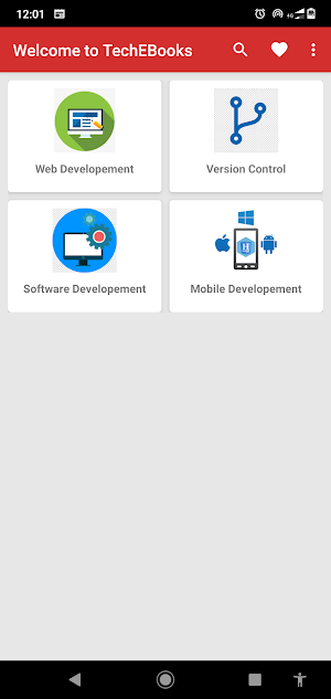 TechEbooks - Collection of Fre Screenshot 1
