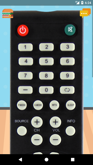 Remote Control For ProScan TV Screenshot 1