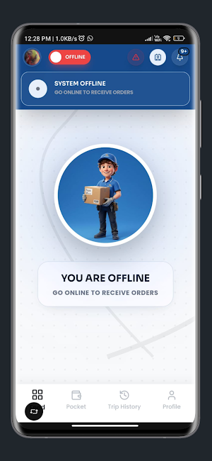 The Food Galaxy Delivery Screenshot 0
