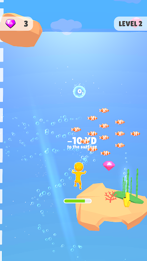 Underwater Run 3D Screenshot 2