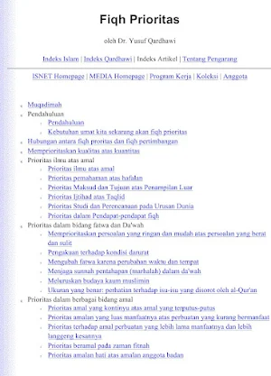Fiqih Prioritas Yusuf Qardhawi Screenshot 0