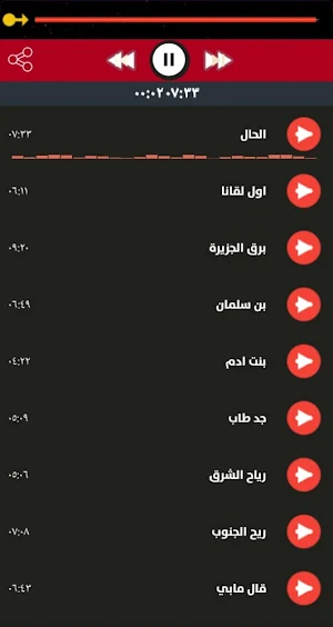 اغاني محمد مشعجل كاملة بدون نت Screenshot 3