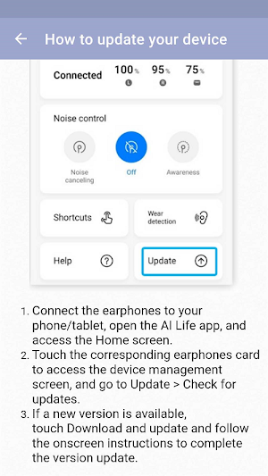 Guide for Huawei Freebuds 4i Screenshot 0