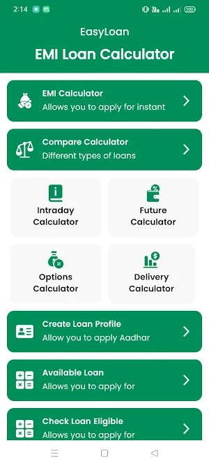 EasyLoan - EMI Loan Calculator Screenshot 0