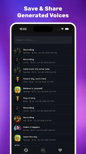 Voice Changer: Eleven Labs Screenshot 3