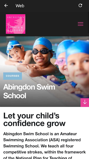 Abingdon Sports and Leisure Screenshot 2