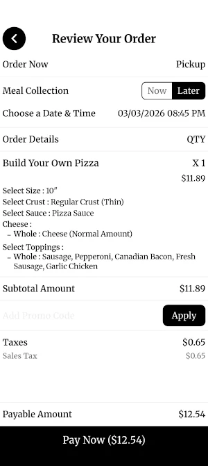 Eaton's Fresh Pizza Screenshot 3