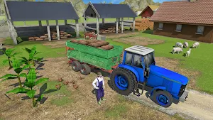 Offroad Farming Tractor Transporter Simulator 2020 Screenshot 3