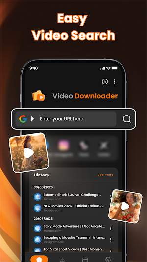 Az HD Video: Fast Downloader Screenshot 1