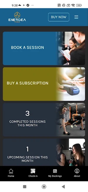 Energea Fitness Screenshot 1