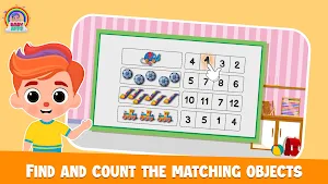 Sort & Match: Numbers for Kids Screenshot 2