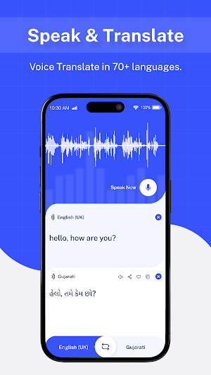 Speak & Translate Languages Screenshot 1
