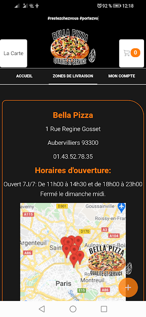 Bella Pizza Aubervillers Screenshot 3