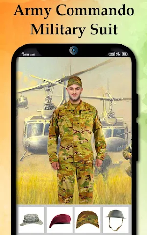 Army commando military suit Screenshot 2
