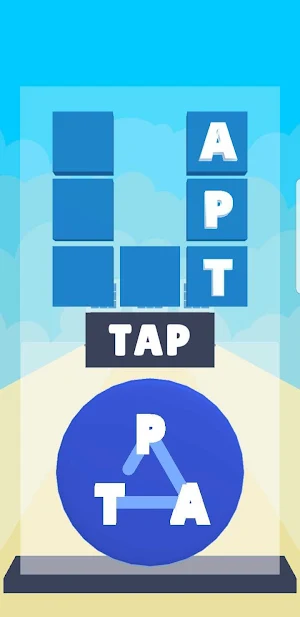 Word Puzzle Run 3D Screenshot 2