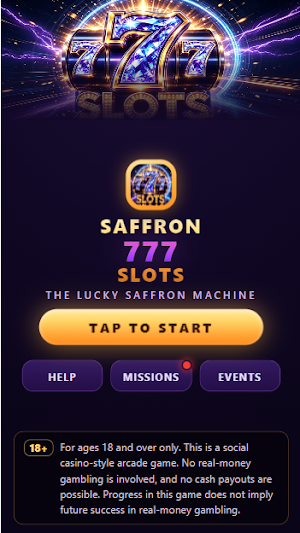 Saffron 777 Slots Screenshot 0
