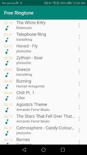 Ringtone downloader Screenshot 0