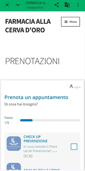 Farmacia Alla Cerva d Oro Screenshot 2