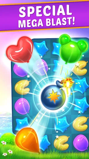 Balloon Paradise - Free Match 3 Puzzle Game Screenshot 1