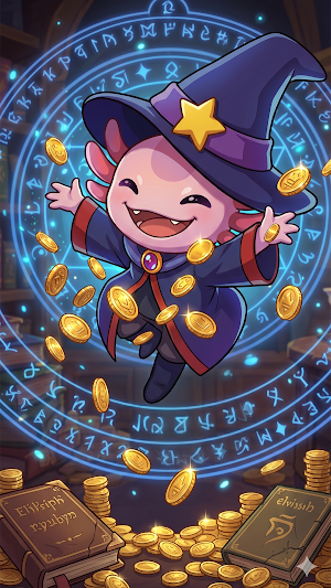 MagiLotl: Idle Wizard Tycoon Screenshot 0