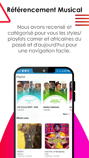 Colorfol : Streaming(Audio, Video)  Évents Screenshot 2