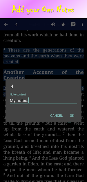 Holy Bible RSV Screenshot 2