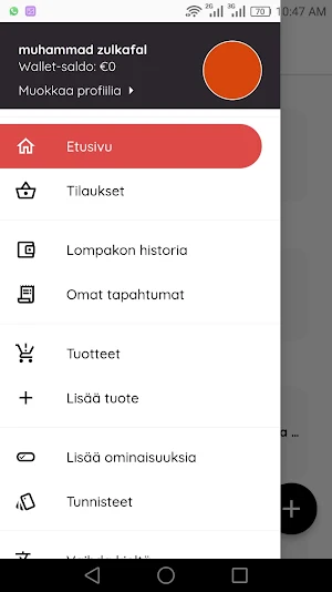Ravintolakumppani Screenshot 1