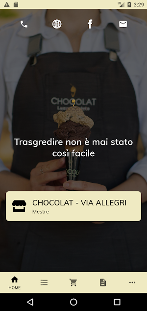 Chocolat Luxury Gelato Screenshot 2