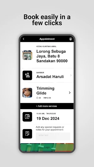 Kedai Gunting Amal Screenshot 2