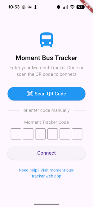 Moment Events Tracker Screenshot 0