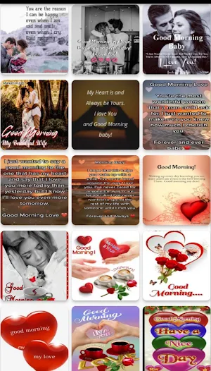 good morning for love Screenshot 2