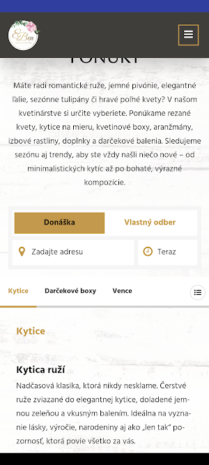 Kvetinarstvo Eben Screenshot 0