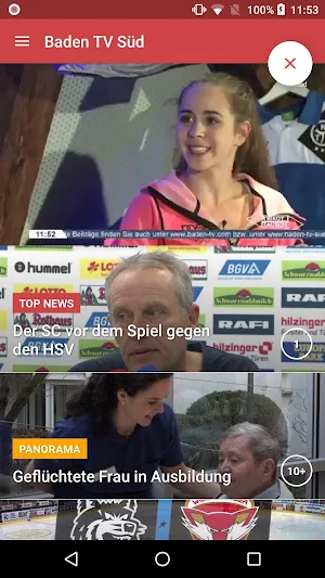 Baden TV Süd Screenshot 1
